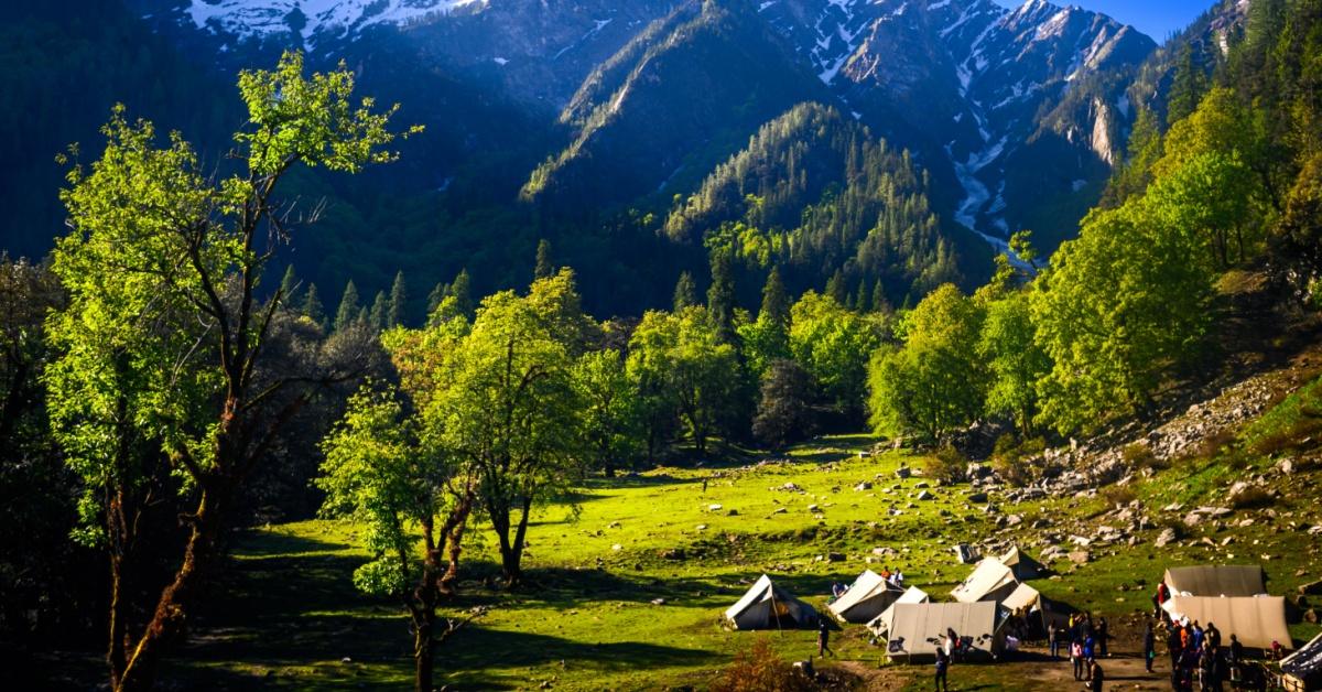 Trek and Venture to a Spot.